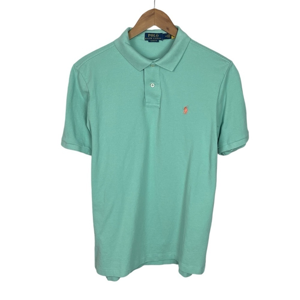 PO480 Mens Polo Ralph Lauren Designer Classic Fit Preppy Polo Shirt M